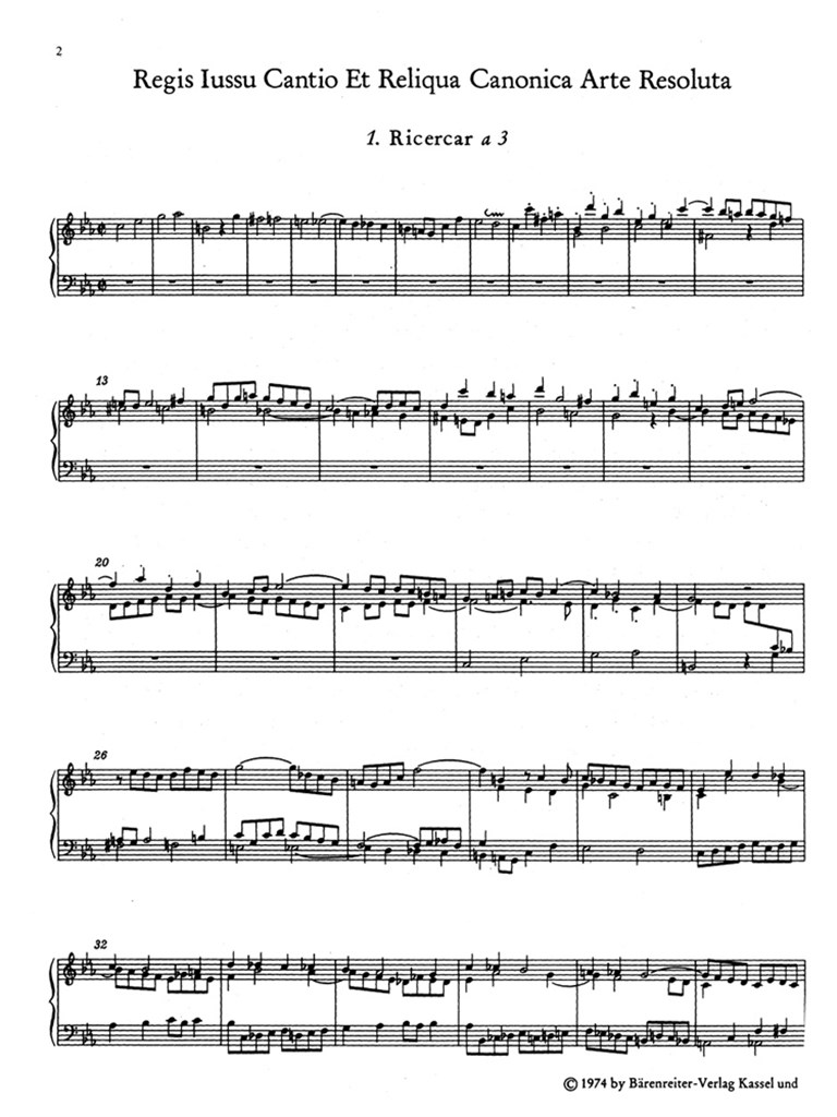 Musikalisches Opfer BWV 1079